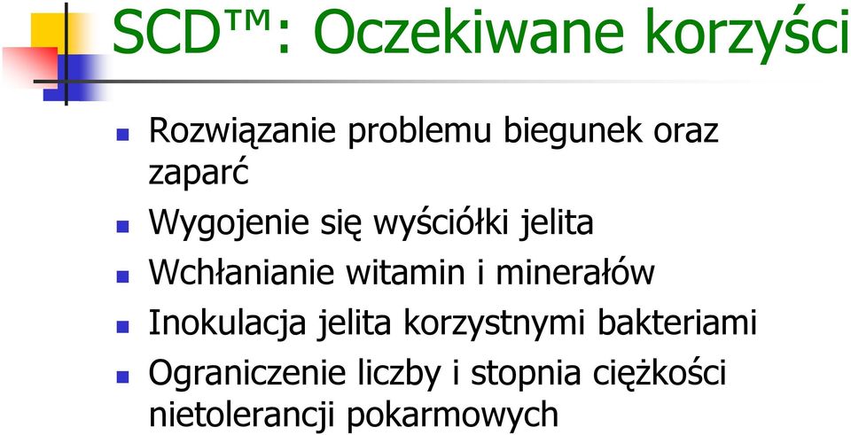 witamin i minerałów Inokulacja jelita korzystnymi