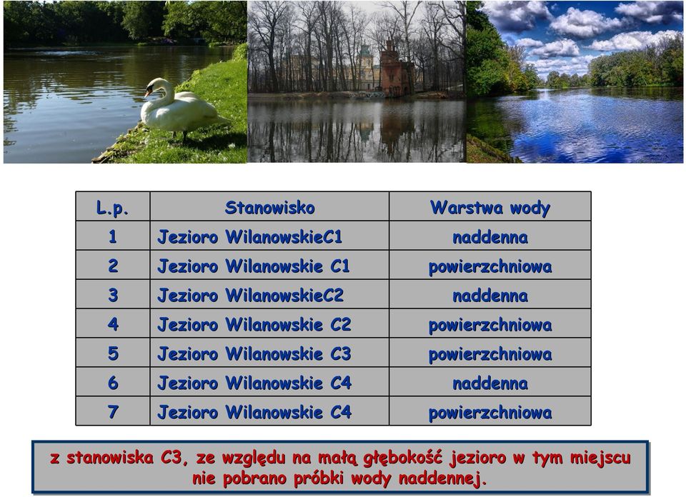 Warstwa wody naddenna powierzchniowa naddenna powierzchniowa powierzchniowa naddenna