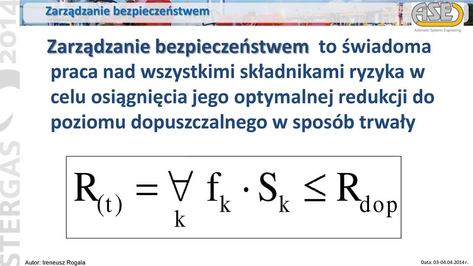 celu osiągnięcia jego optymalnej redukcji do poziomu