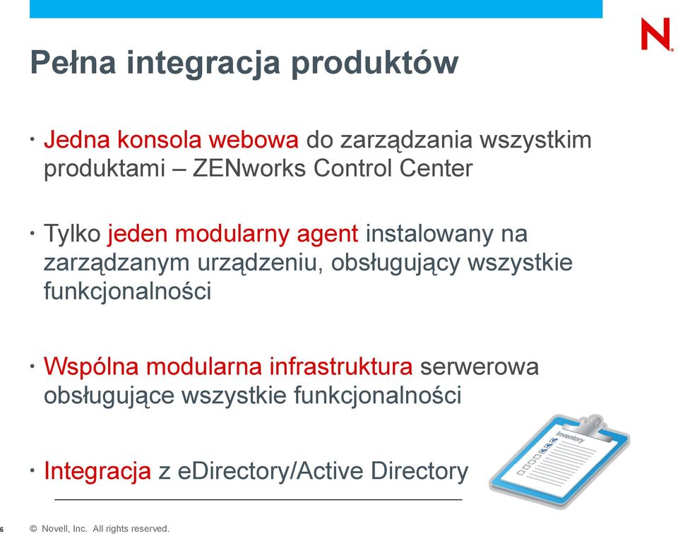 obsługujący wszystkie funkcjonalności Wspólna modularna infrastruktura serwerowa obsługujące
