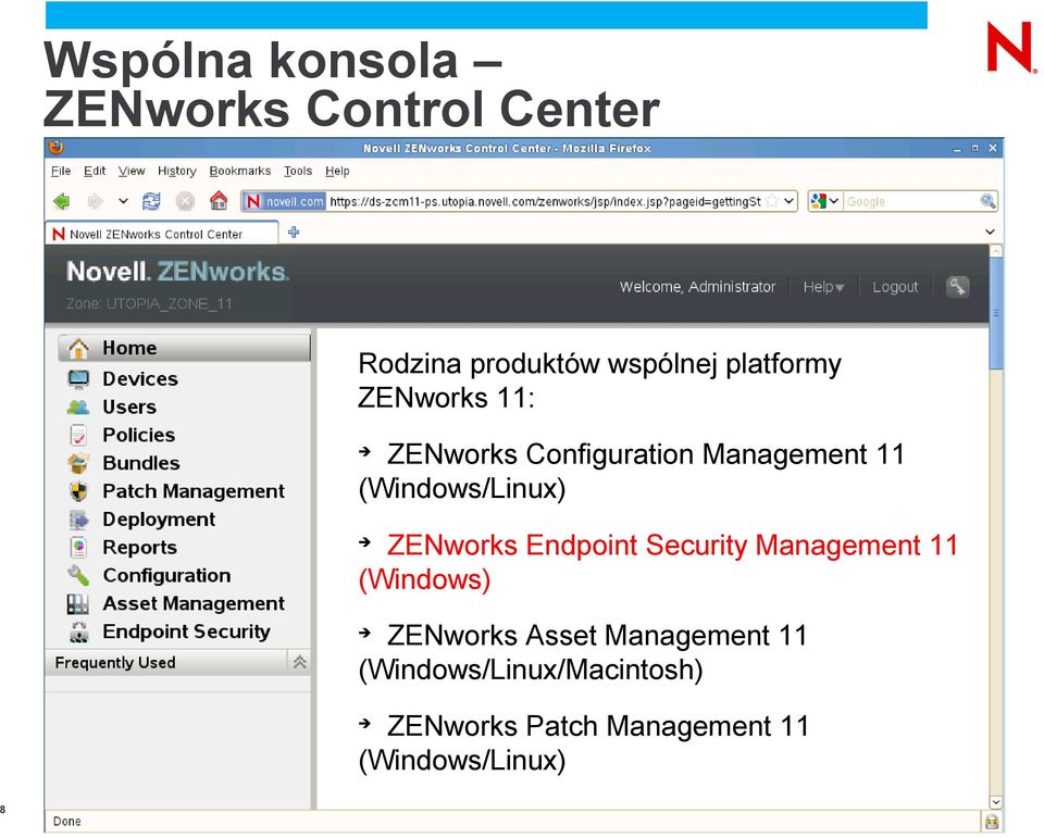 Endpoint Security Management 11 (Windows) ZENworks Asset Management 11