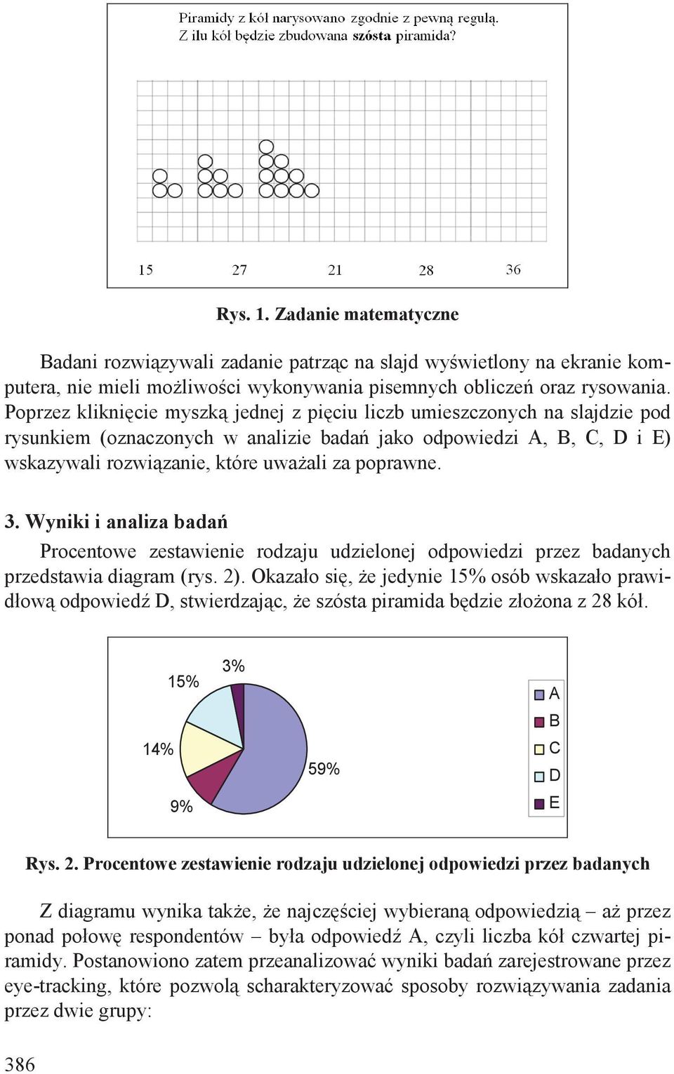3. Wyniki i analiza bada Procentowe zestawienie rodzaju udzielonej odpowiedzi przez badanych przedstawia diagram (rys. 2).