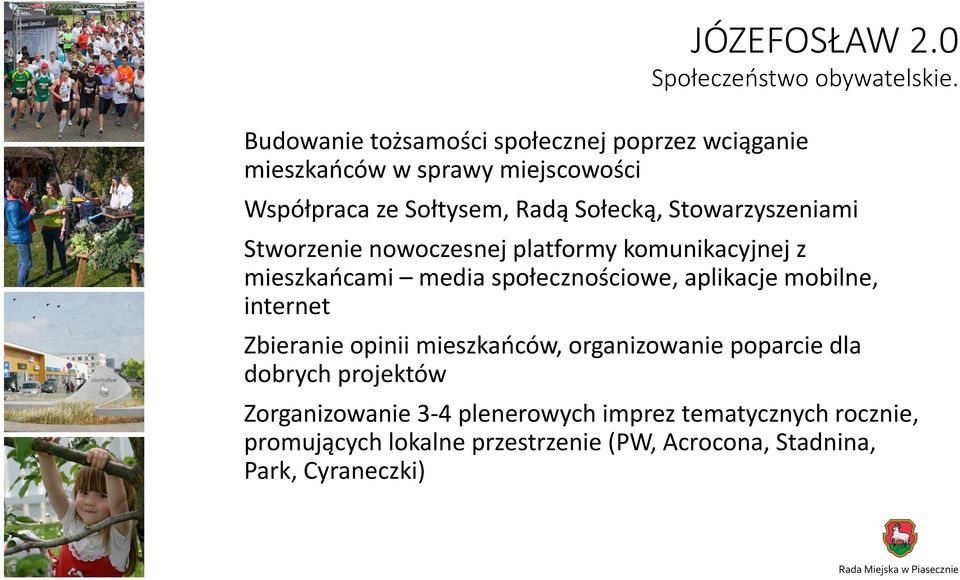 Stowarzyszeniami Stworzenie nowoczesnej platformy komunikacyjnej z mieszkańcami media społecznościowe, aplikacje mobilne,