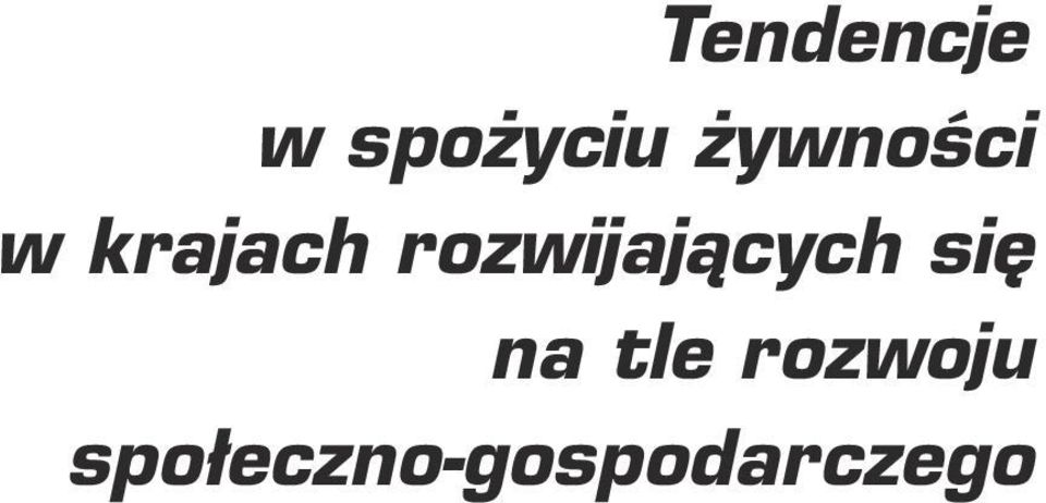 rozwijających się na