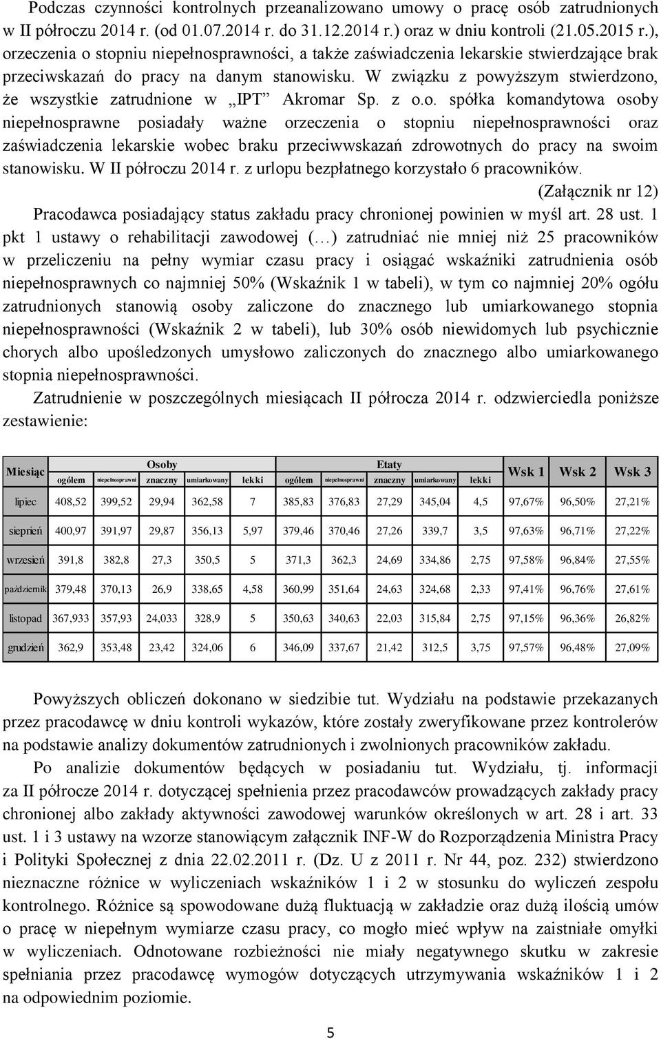 W związku z pow