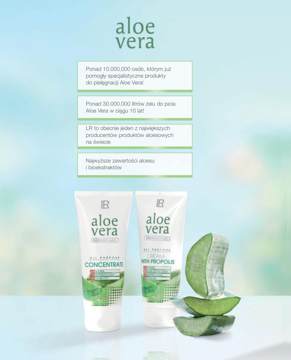 Aloe Vera! Ponad 30.000.