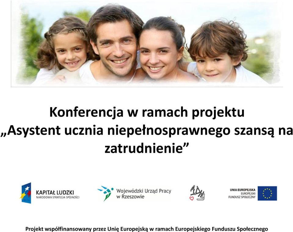 zatrudnienie Projekt współfinansowany przez