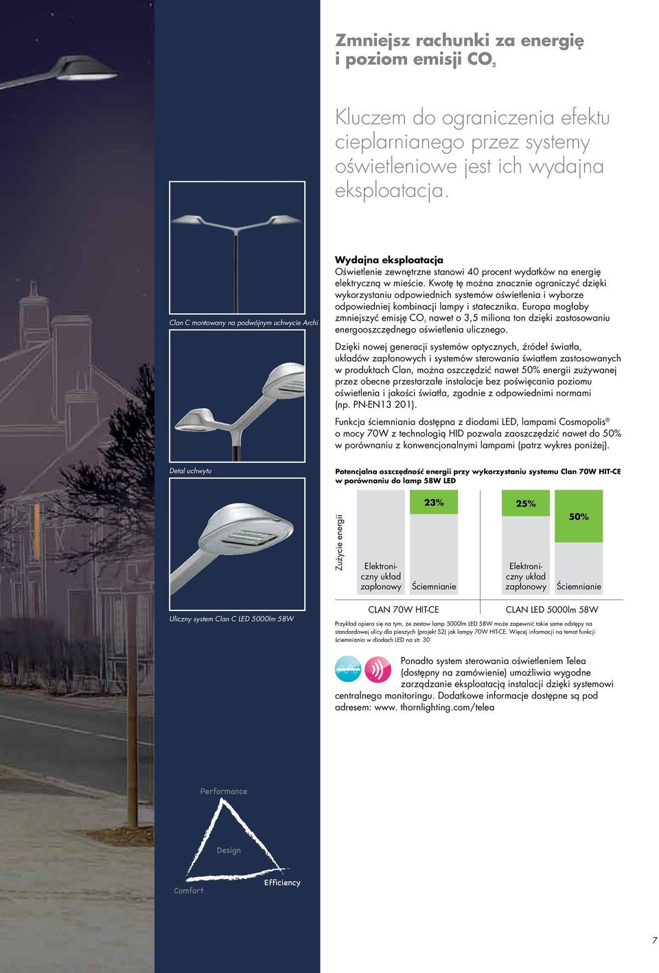 Kwotę tę można znacznie ograniczyć dzięki wykorzystaniu odpowiednich systemów oświetlenia i wyborze odpowiedniej kombinacji lampy i statecznika.