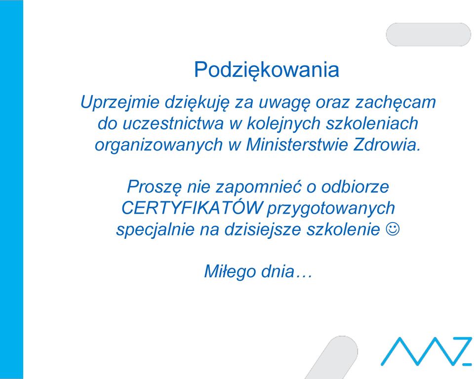 Ministerstwie Zdrowia.