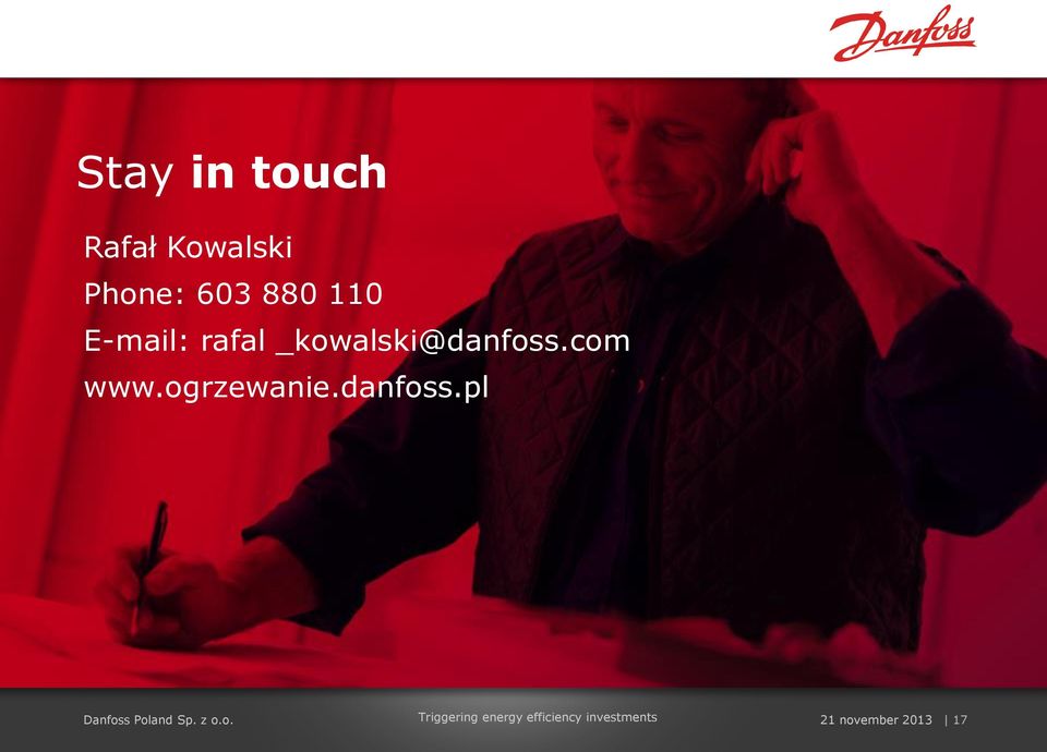 _kowalski@danfoss.com www.ogrzewanie.