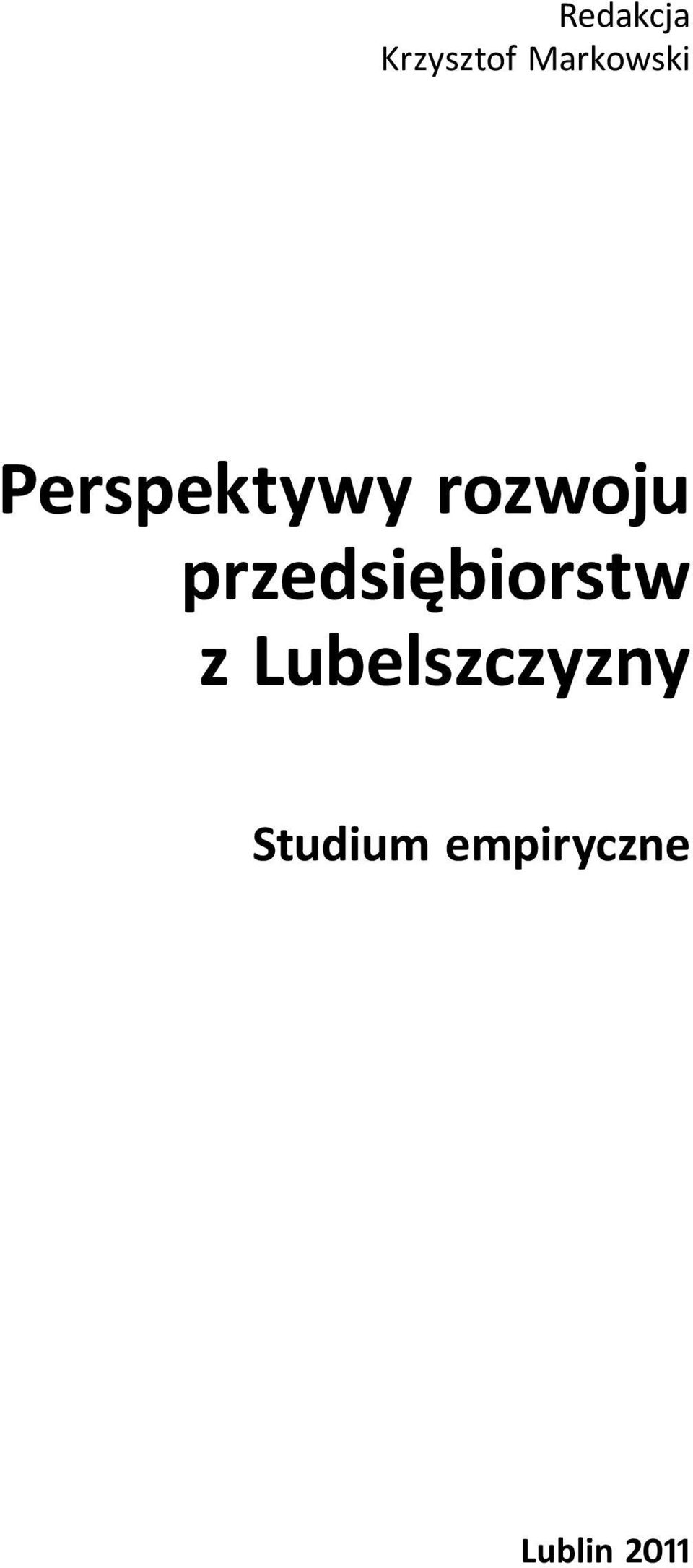 rozwoju przedsiębiorstw z