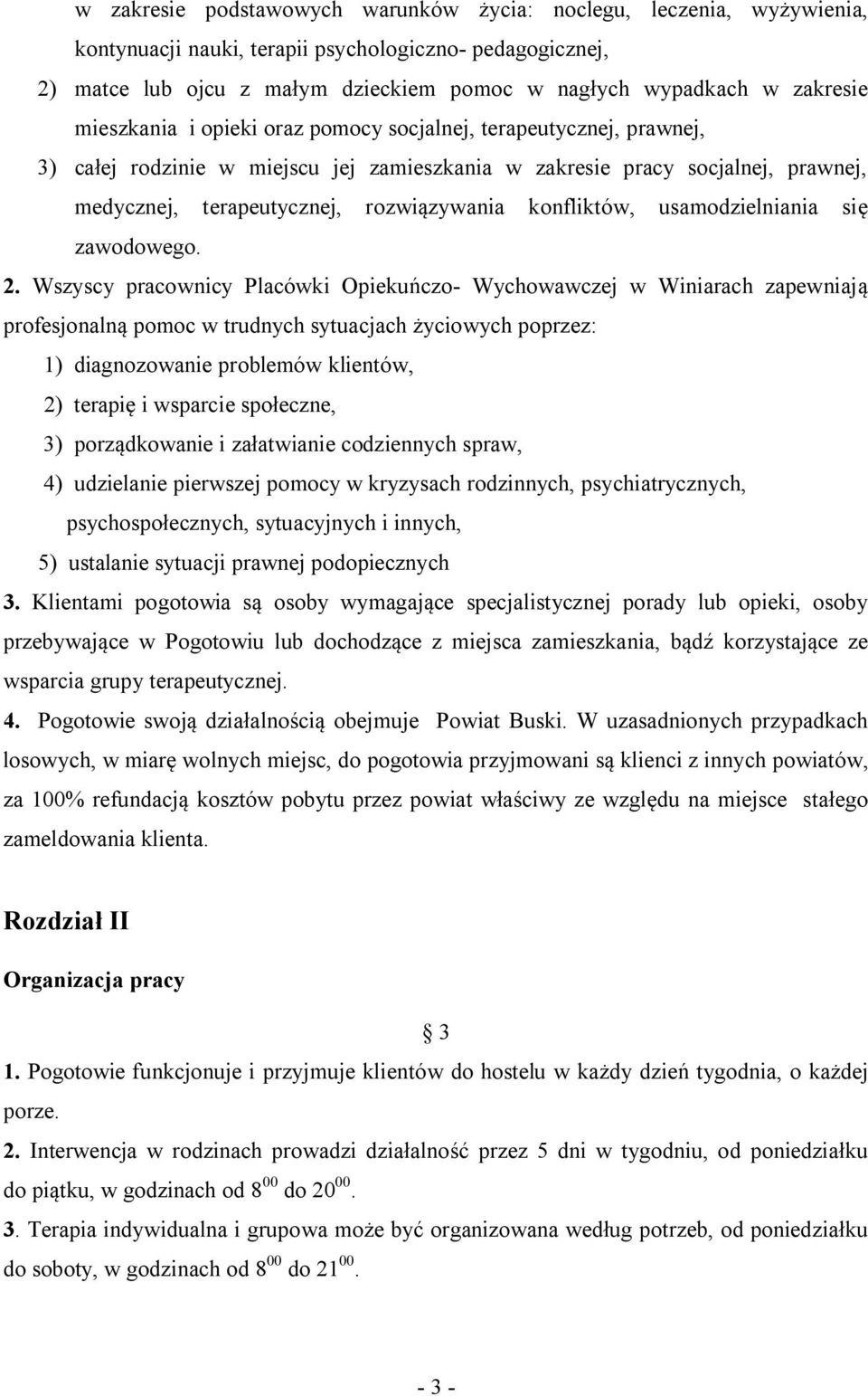 konfliktów, usamodzielniania się zawodowego. 2.