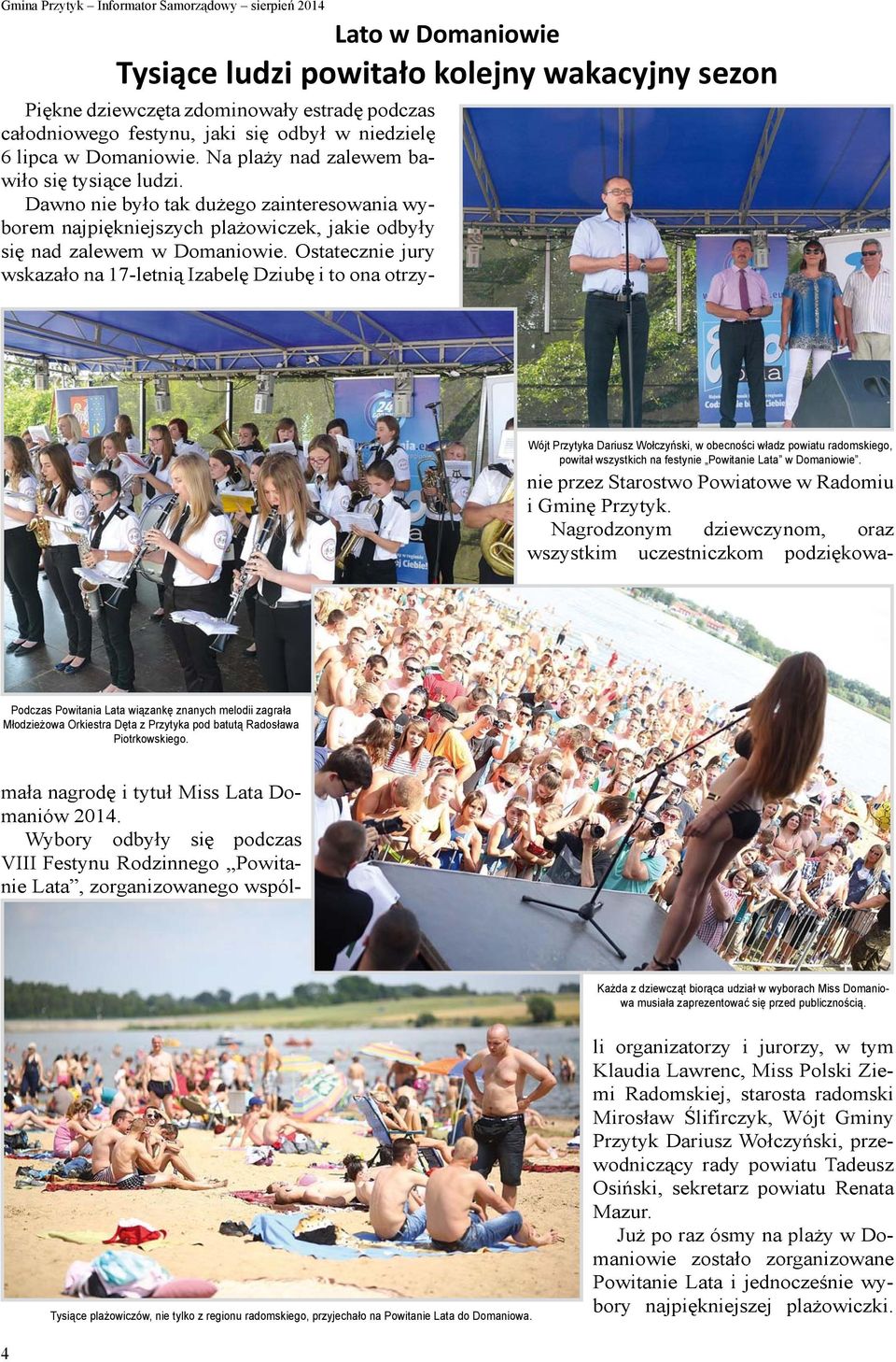 Gmina Przytyk Informator Samorządowy W Tym Numerze Również Nr 4