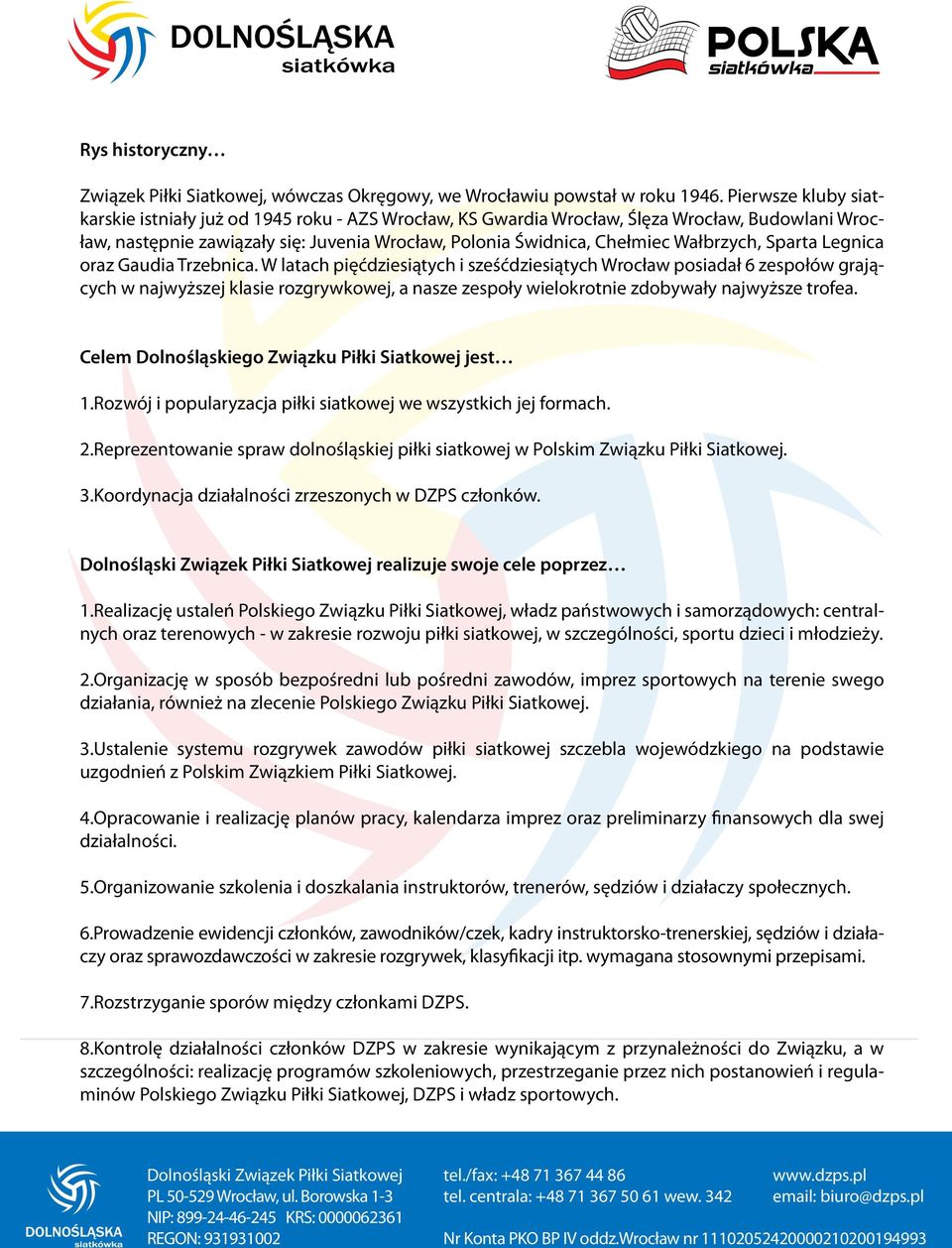 Wałbrzych, Sparta Legnica oraz Gaudia Trzebnica.