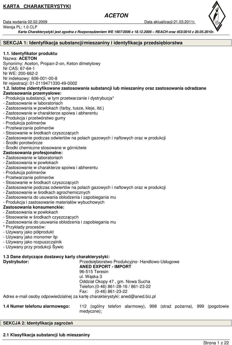 laboratoriach - Zastosowania w powłokach (farby, tusze, kleje, itd.