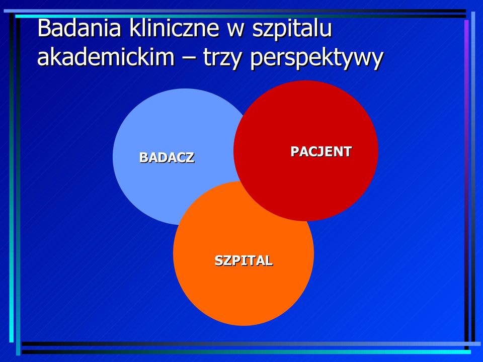 akademickim trzy