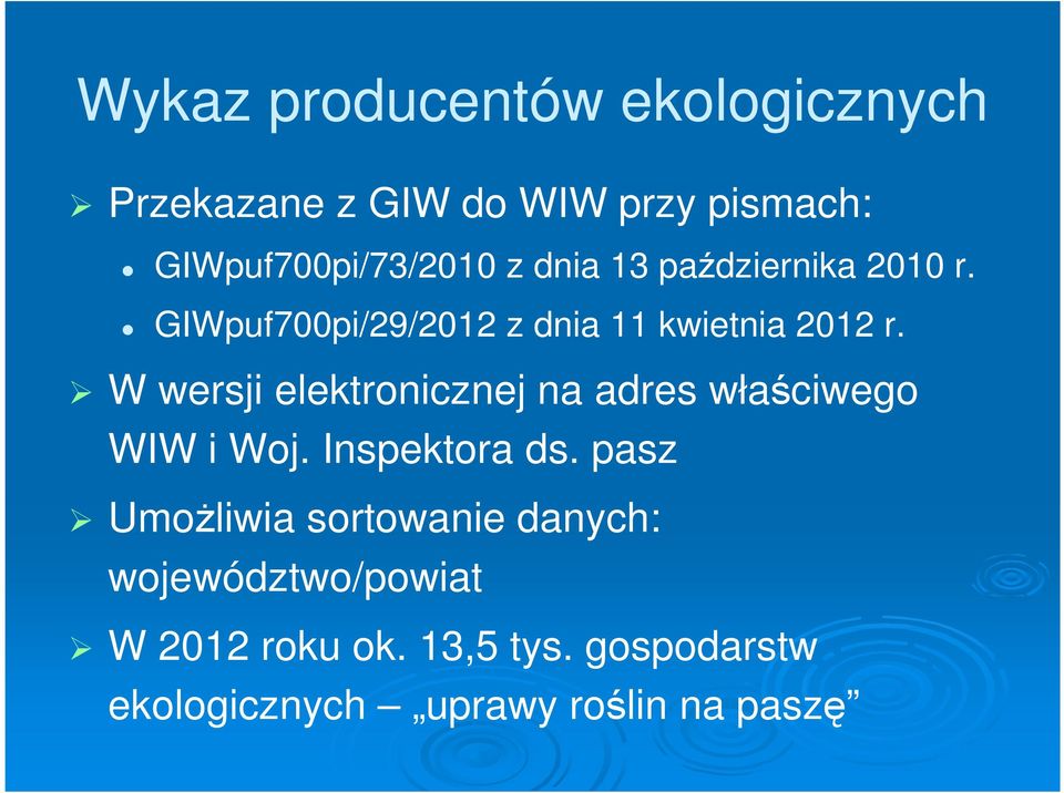 W wersji elektronicznej na adres właściwego WIW i Woj. Inspektora ds.