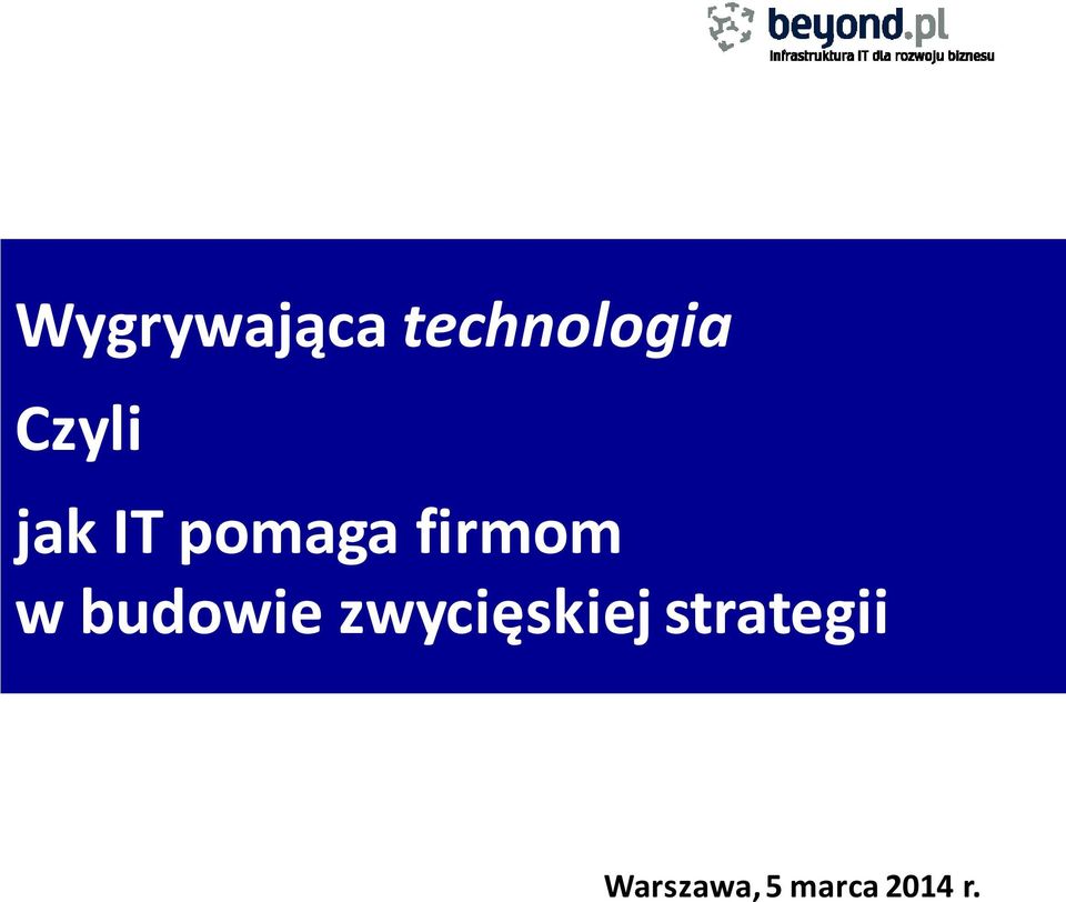 w budowie zwycięskiej