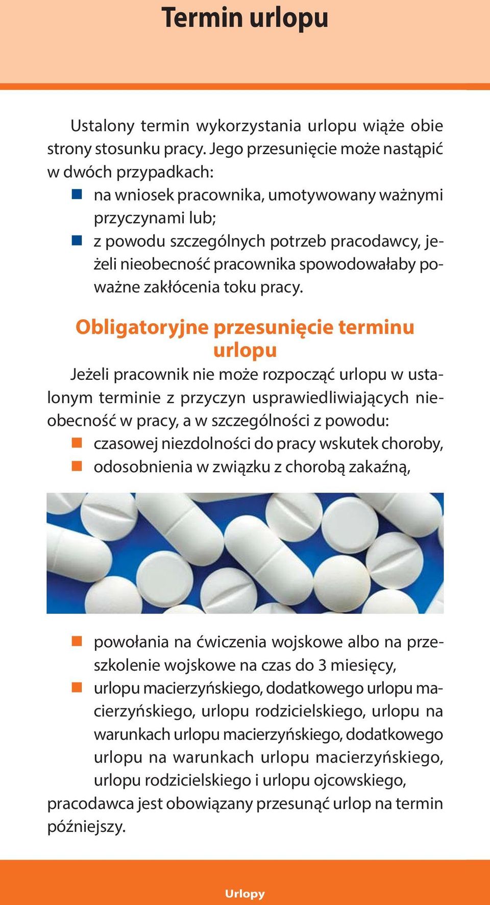 poważne zakłócenia toku pracy.