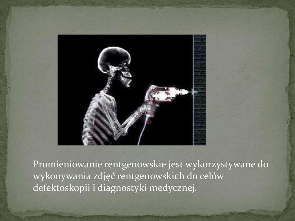 wykonywania zdjęć rentgenowskich