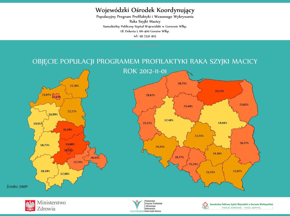 OBJĘCIE POPULACJI PROGRAMEM