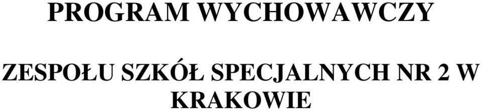 ZESPOŁU SZKÓŁ