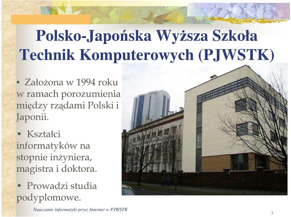 między rządami Polski i Japonii.