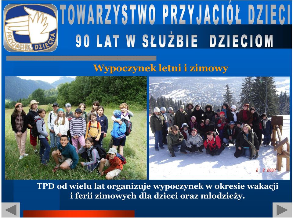 wypoczynek w okresie wakacji i