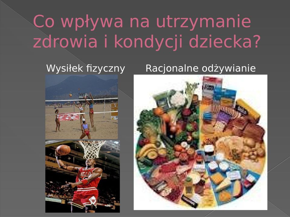 kondycji dziecka?