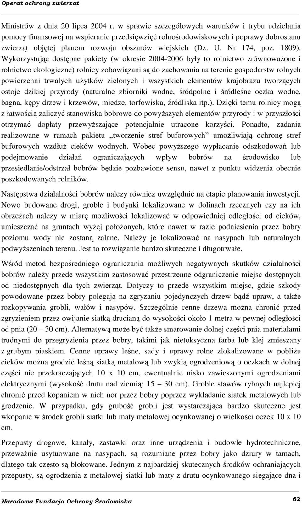Nr 174, poz. 1809).