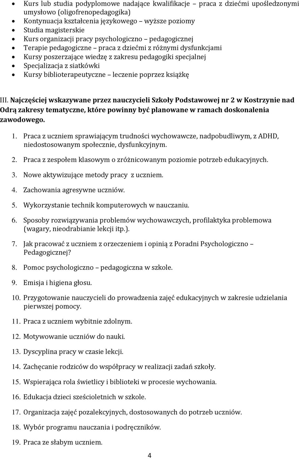 biblioterapeutyczne leczenie poprzez książkę III.