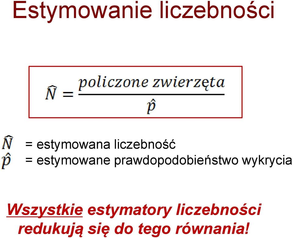 prawdopodobieństwo wykrycia Wszystkie