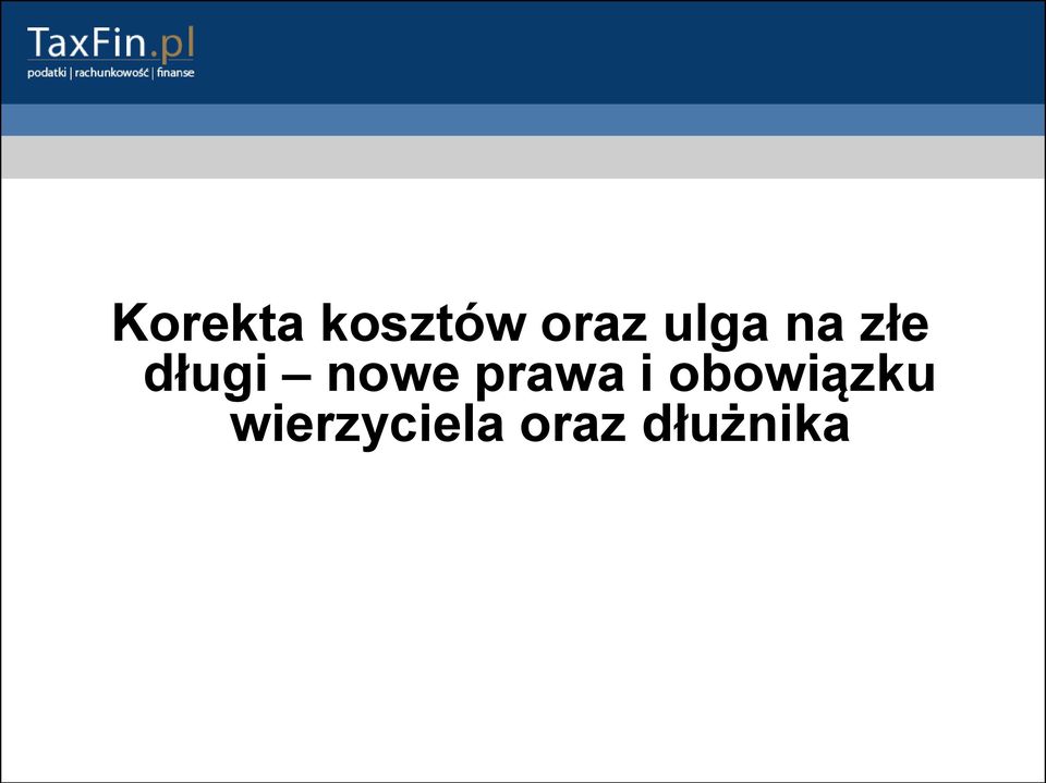 nowe prawa i