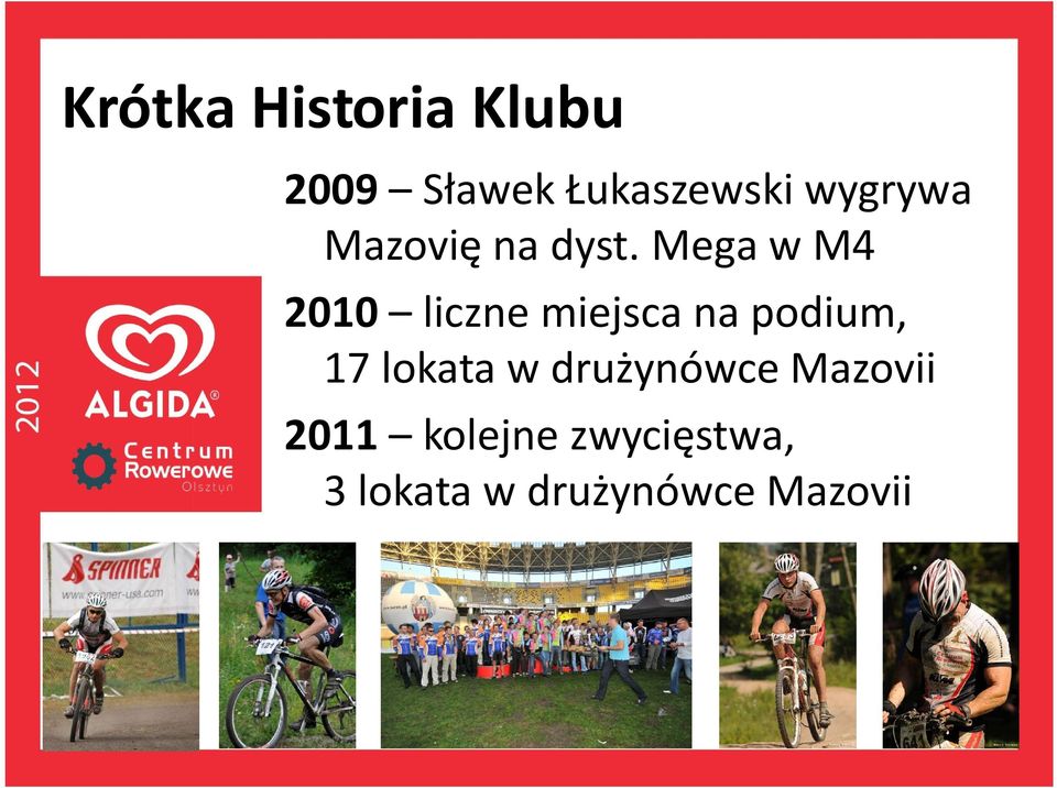Mega w M4 2010 liczne miejsca na podium, 17