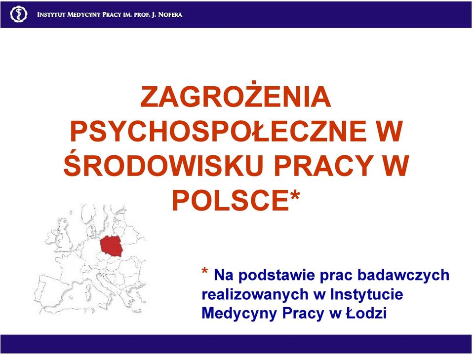 podstawie prac badawczych