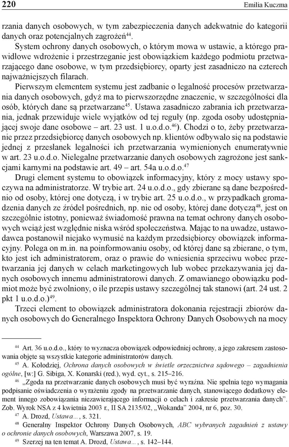 jest zasadniczo na czterech najważniejszych filarach.