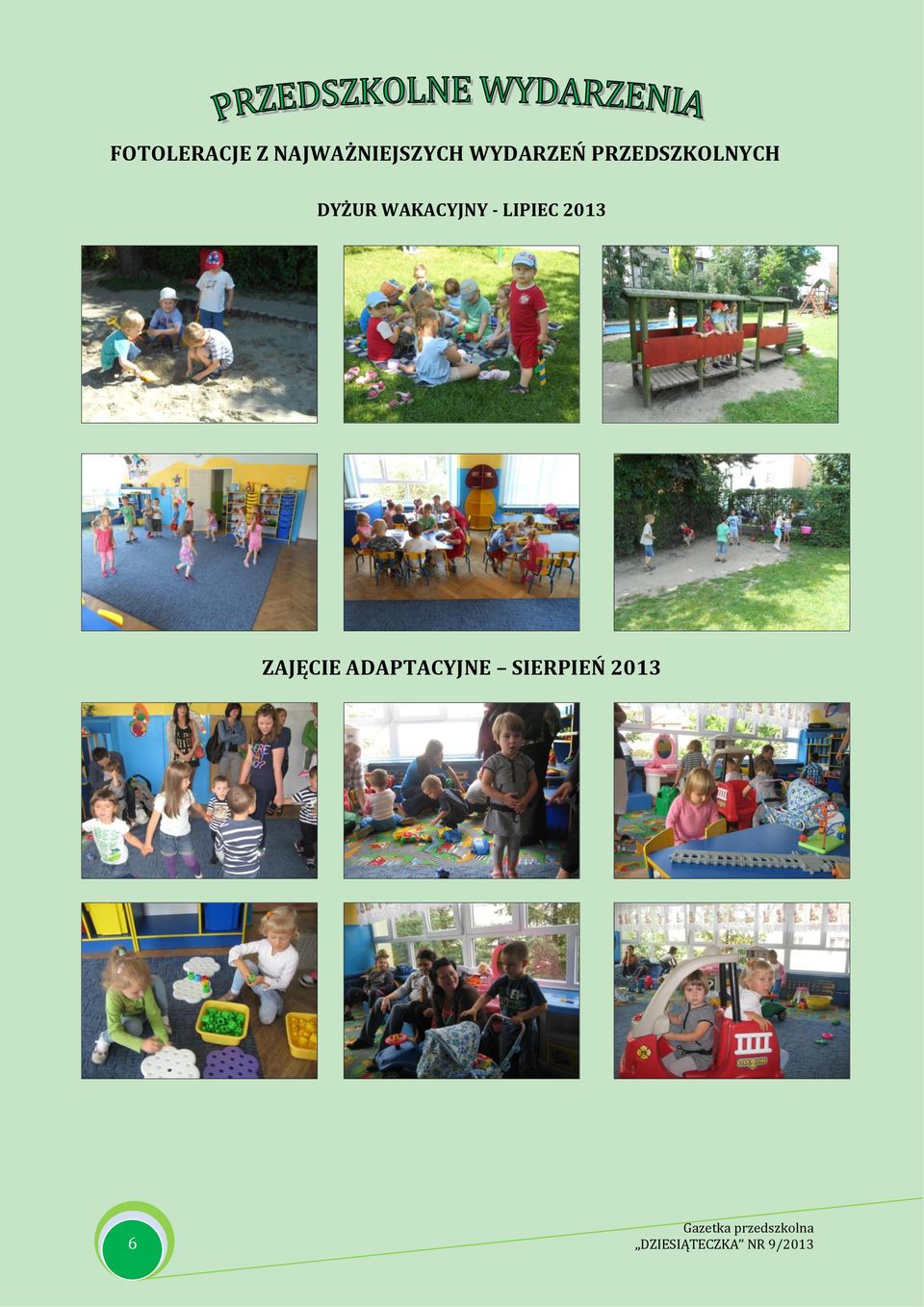 WAKACYJNY - LIPIEC 2013