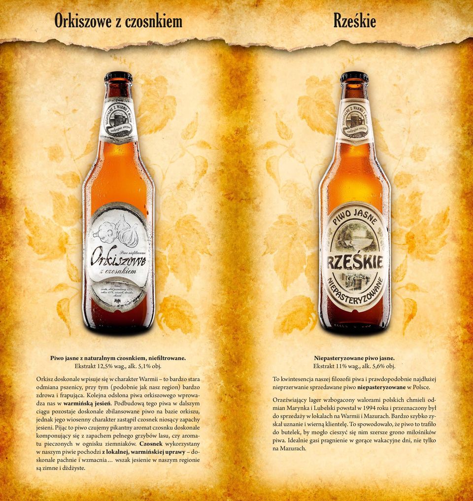 Kolejna odsłona piwa orkiszowego wprowadza nas w warmińską jesień.