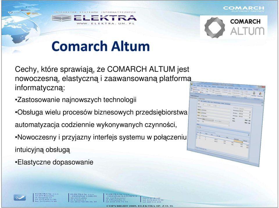 biznesowych przedsiębiorstwa - automatyzacja codziennie wykonywanych czynności,