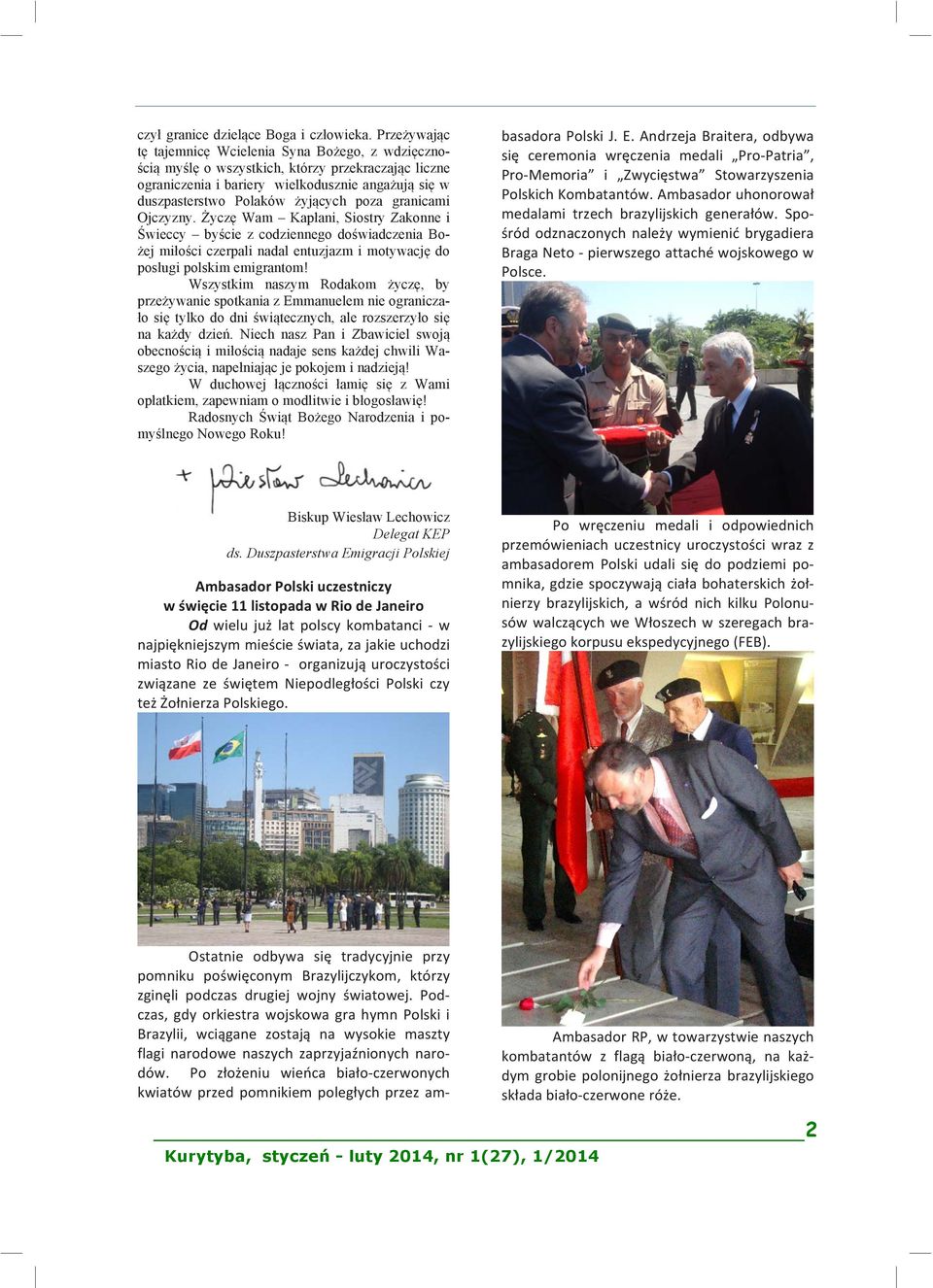 poza granicami Ojczyzny.