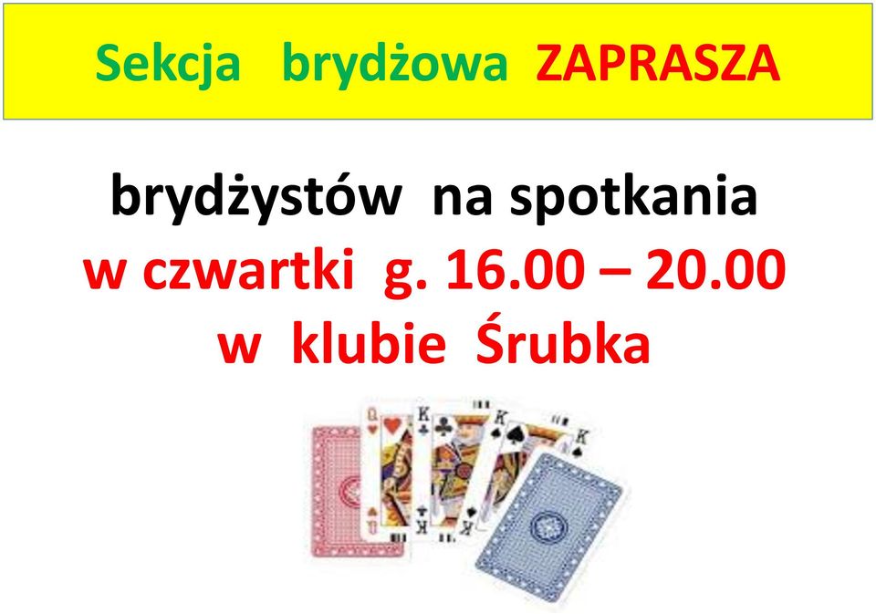 spotkania w czwartki g.