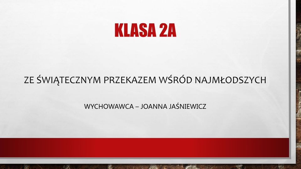 PRZEKAZEM WŚRÓD