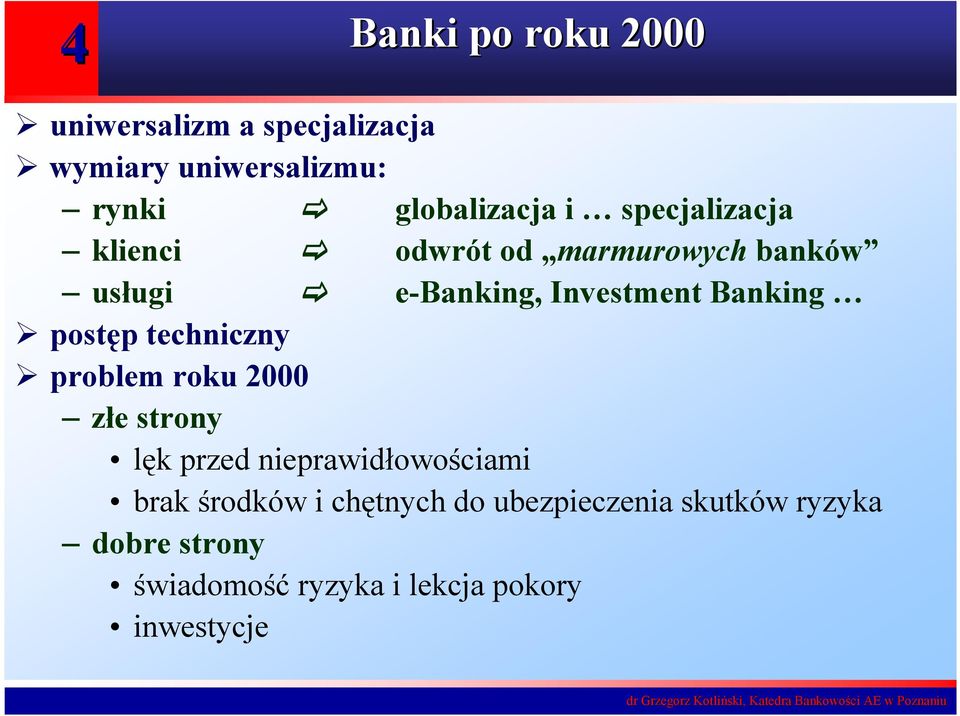 postęp techniczny problem roku 2000 złe strony lęk przed nieprawidłowościami brak środków i