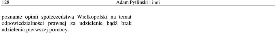 temat odpowiedzialności prawnej za