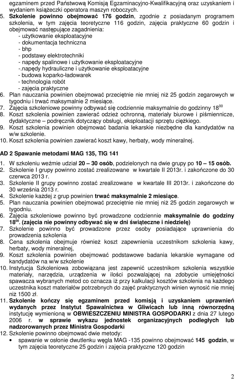 eksploatacyjne - dokumentacja techniczna - bhp - podstawy elektrotechniki - napędy spalinowe i użytkowanie eksploatacyjne -.