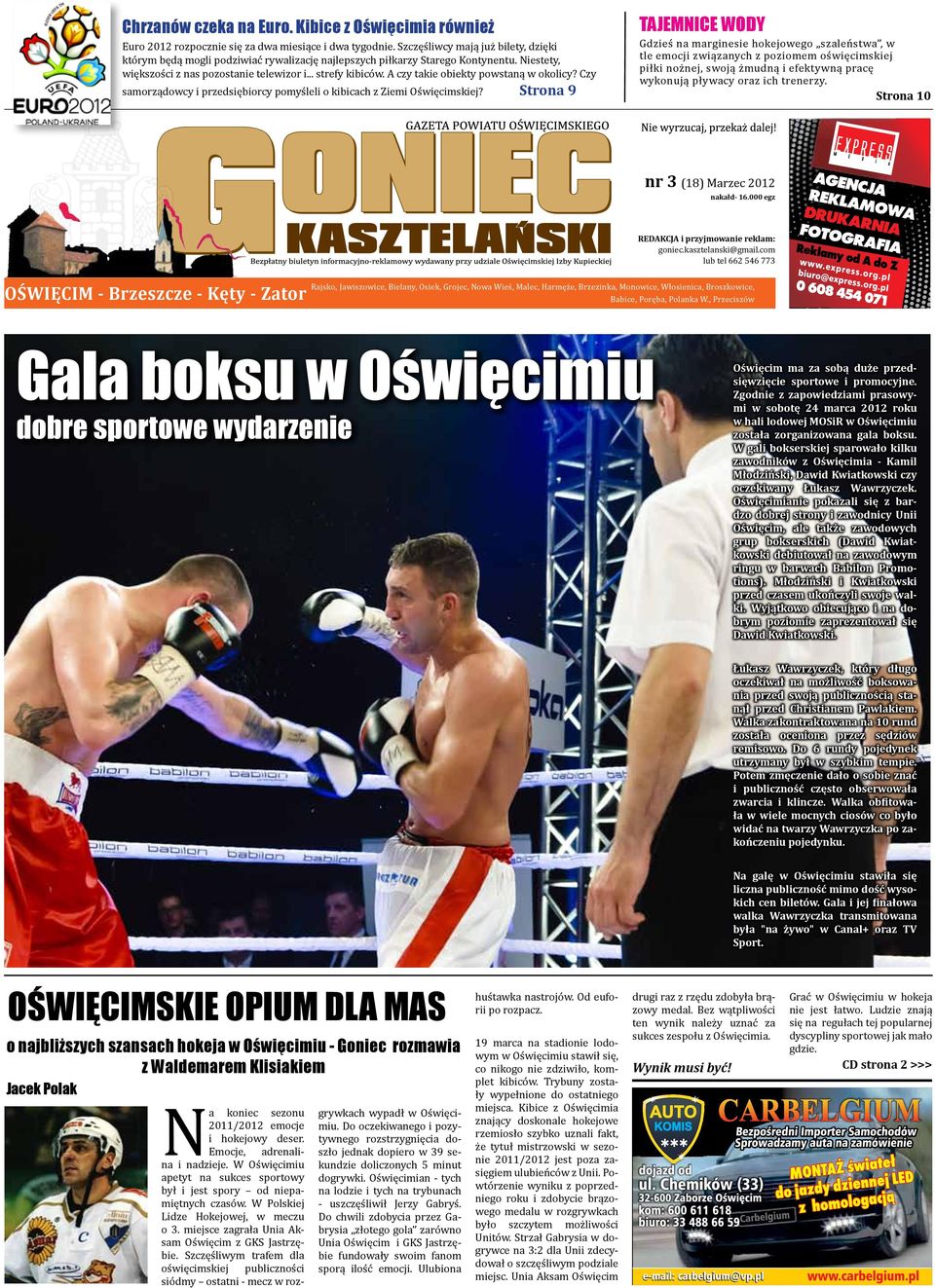 Gala Boksu W Oświęcimiu Huśtawka Nastrojów Od Euforii Po Rozpacz