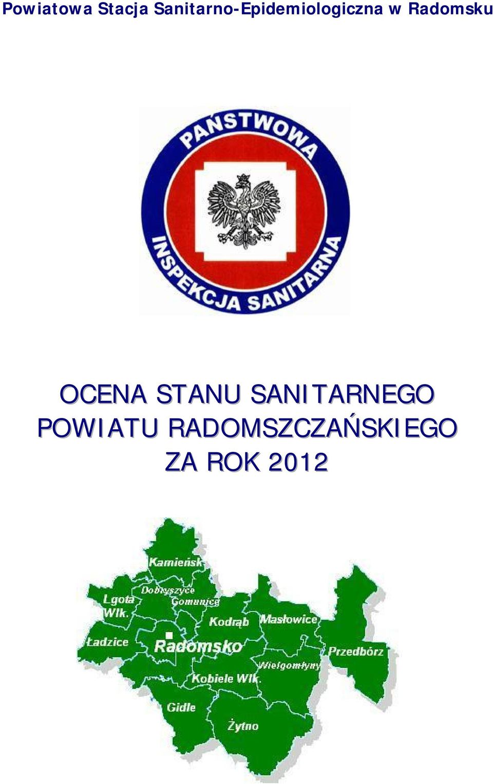 Radomsku OCENA STANU