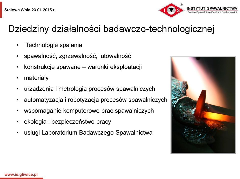 metrologia procesów spawalniczych automatyzacja i robotyzacja procesów spawalniczych