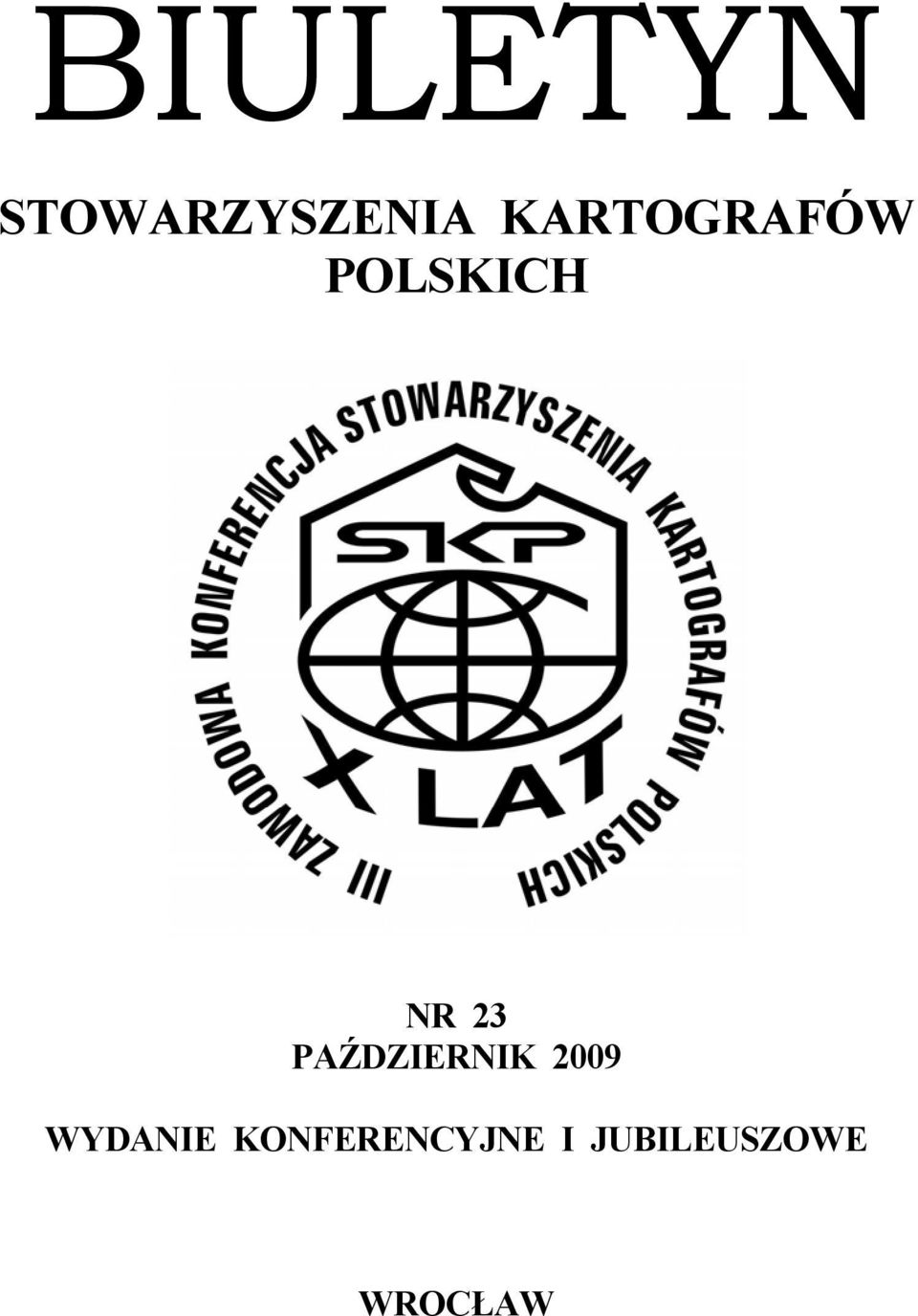 PAŹDZIERNIK 2009 WYDANIE