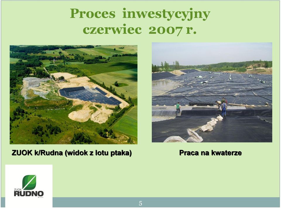 ZUOK k/rudna (widok z